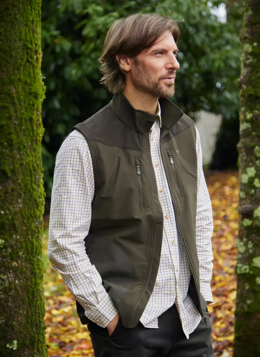 Ardross Gilet in Green | Blarney